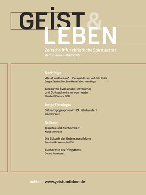 cover image of Geist und Leben 1/2015